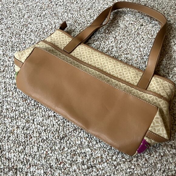 Relic by Fossil Shoulder Bag Purse Colorful Floral Fabric Sashes Boho - Picture 5 of 10